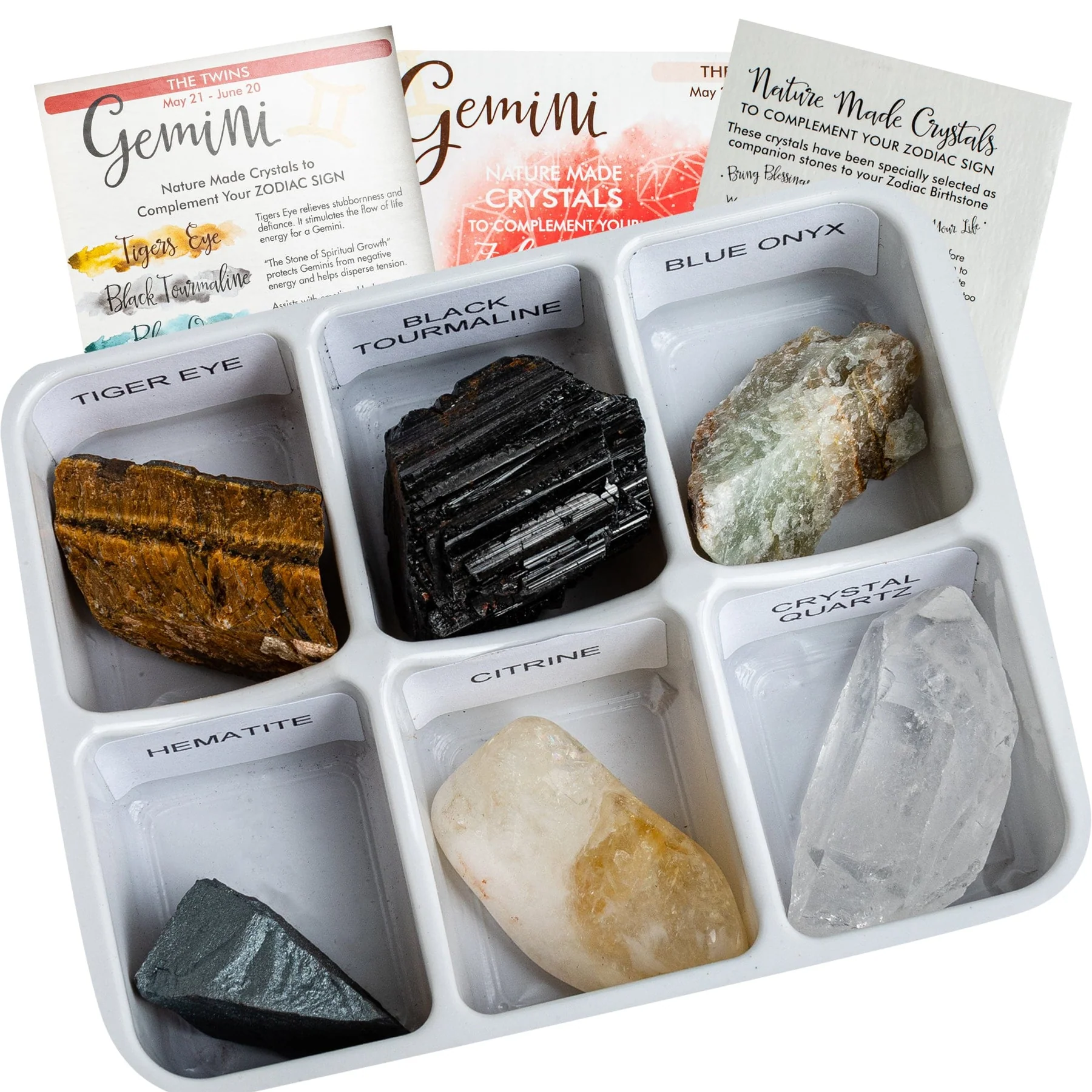 Set de Cristales para Géminis – Potencia tu mente y comunicación con energía vibrante