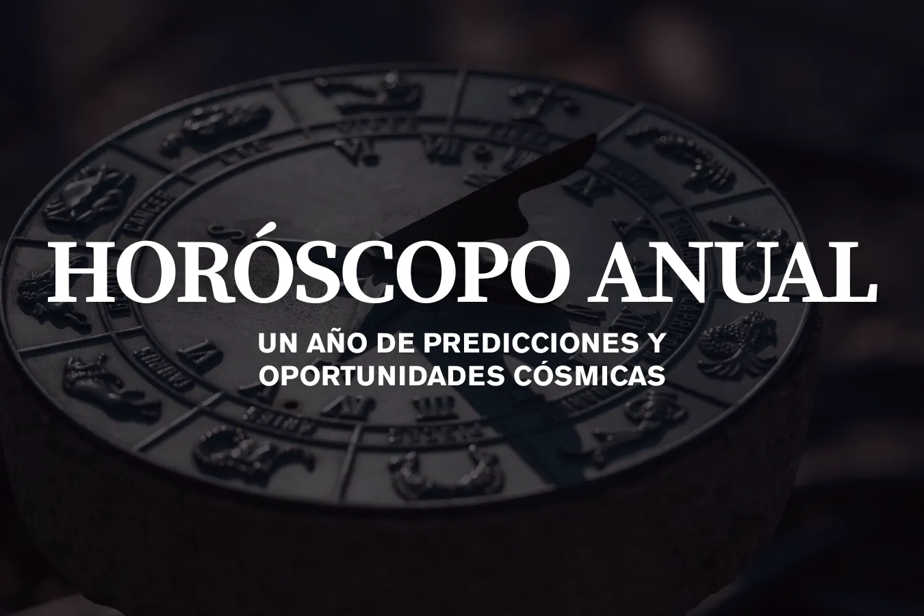 horoscópo anual